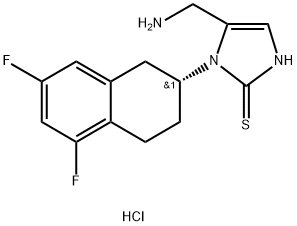 (R)-NEPICASTAT HCL分子式结构图