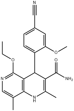 非奈利酮中间体分子式结构图