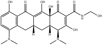 Minocycline N-Hydroxymethyl Impurity分子式结构图