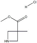 3-甲基氮杂环丁烷-3-羧酸甲酯盐酸盐分子式结构图