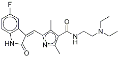 舒尼替尼-D10分子式结构图