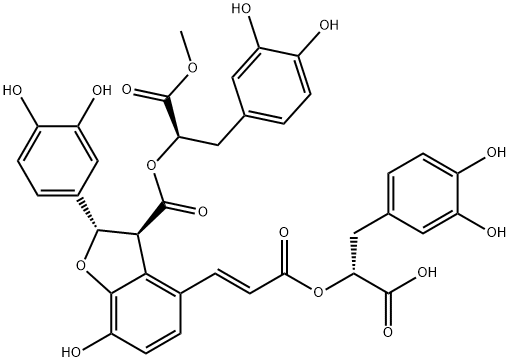 9'''-丹酚酸B单甲酯分子式结构图