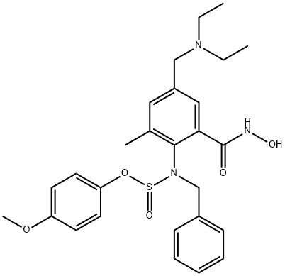 MMP-9 INHIBITOR II分子式结构图