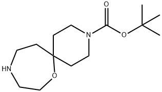 7-氧杂-3,10-二氮杂螺[5.6]十二烷-3-羧酸叔丁酯分子式结构图