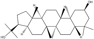 (2ALPHA)-A'-新伽马蜡烷-2,22-二醇分子式结构图