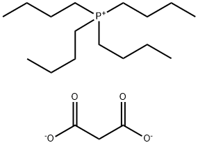 四丁基丙二酸膦分子式结构图