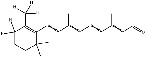 ALL-TRANS-RETINAL-D5分子式结构图