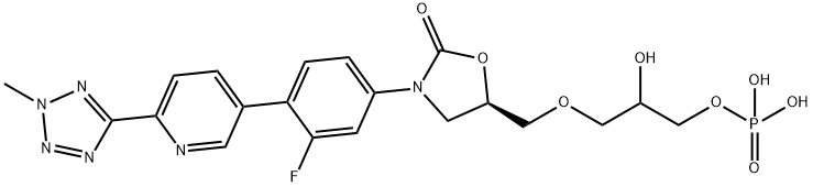 磷酸特地唑胺过烷基化磷酸化杂质分子式结构图