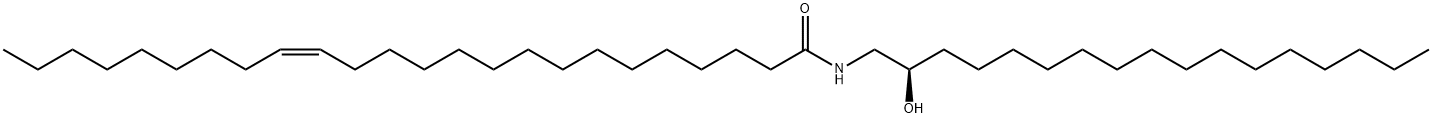 N-nervonoyl-1-desoxyMethylsphinganine (M17:0/24:1)分子式结构图