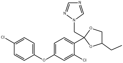 苯醚甲环唑杂质1分子式结构图