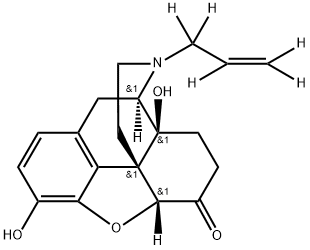 纳洛酮D5分子式结构图