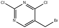 5-(溴甲基)-2,4-二氯嘧啶分子式结构图