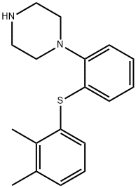 沃替西汀杂质4分子式结构图