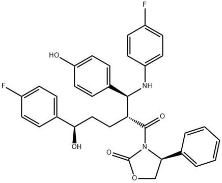 依折麦布杂质P分子式结构图