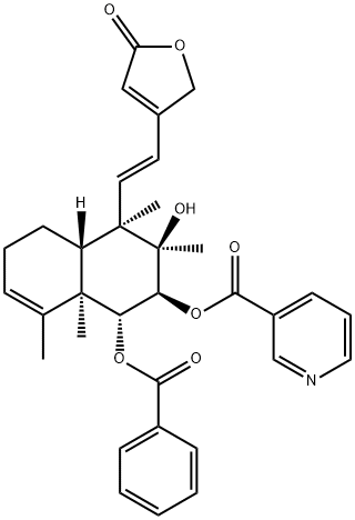 半枝莲碱 Y分子式结构图