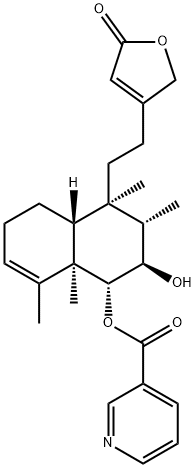 半枝莲碱 Z分子式结构图