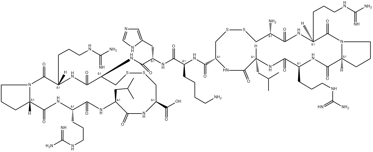 受体拮抗剂多肽MM 54分子式结构图