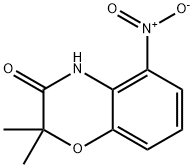 2,2-二甲基-5-硝基-2H-苯并[B][1,4]噁嗪-3(4H)-酮分子式结构图