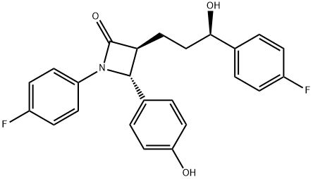 ENT-依折麦布分子式结构图