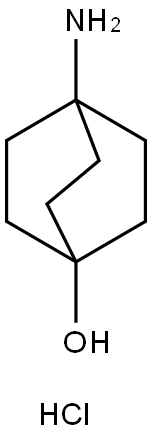 4-氨基双环[2.2.2]-1-辛醇盐酸盐分子式结构图