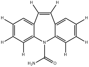 [2H8]-Carbamazepine分子式结构图