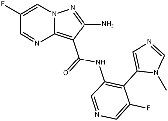 ATR INHIBITOR 1分子式结构图