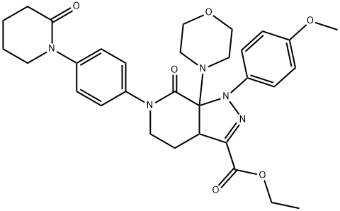 Apixaban Impurity 16分子式结构图