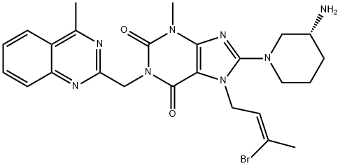 利格列汀杂质K分子式结构图