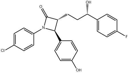 依折麦布杂质J分子式结构图