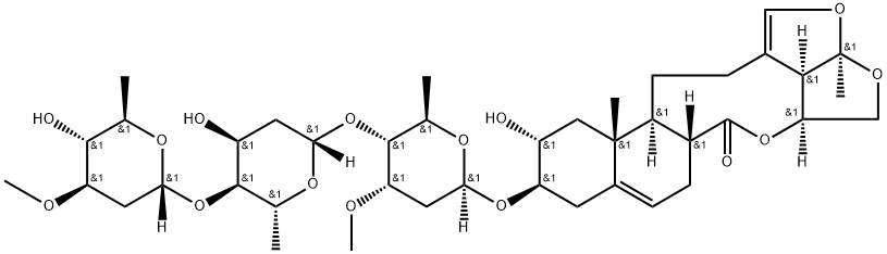 Cynanoside F分子式结构图