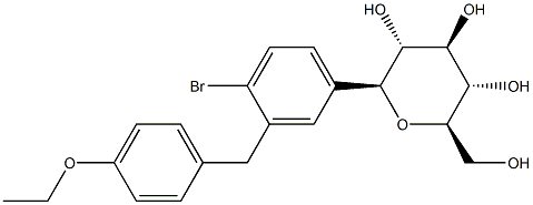达格列净杂质分子式结构图