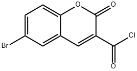 6-溴-2-氧代-2H-色烯-3-甲酰氯分子式结构图