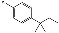 4-tert-Amylthiophenol分子式结构图