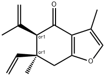 表蓬莪术烯酮分子式结构图