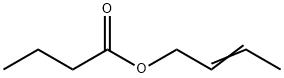 (2E)-2-Butenyl butyrate分子式结构图