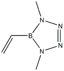 5-Ethenyl-4,5-dihydro-1,4-dimethyl-1H-tetrazaborole分子式结构图