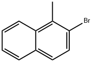 2-溴-1-甲基萘分子式结构图