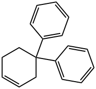 4,4-Diphenyl-1-cyclohexene分子式结构图