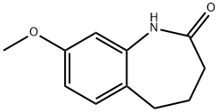 8-甲氧基-4,5-二氢-1H-苯并[B]氮杂卓-2(3H)-酮分子式结构图