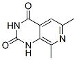 6,8-Dimethylpyrido[3,4-d]pyrimidine-2,4(1H,3H)-dione分子式结构图