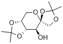 1,2:4,5-二-O-异亚丙基-BETA-D-吡喃果糖分子式结构图