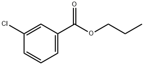 3-氯苯甲酸丙酯分子式结构图