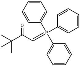 1-(Triphenylphosphoranylidene)-3,3-dimethyl-2-butanone分子式结构图