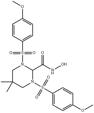 MMP INHIBITOR II分子式结构图