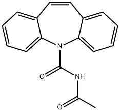 N-ACETYL CARBAMAZEPINE分子式结构图