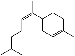 Cyclohexene, 4-(1,5-dimethyl-1,4-hexadienyl)-1-methyl-, (Z)-分子式结构图