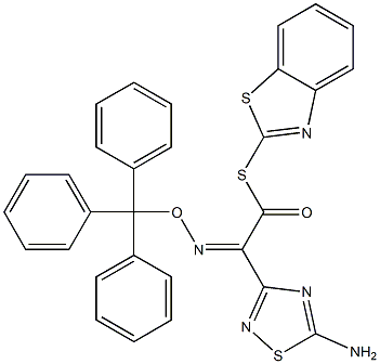 达托霉素的Β-异构体分子式结构图