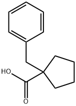 1-苄基环戊甲酸分子式结构图