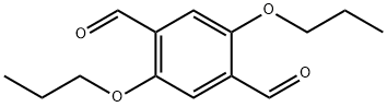 2,5-二丙基-1,4-对苯二甲醛分子式结构图