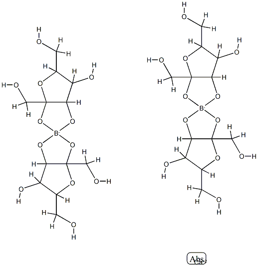 果糖硼酸钙分子式结构图